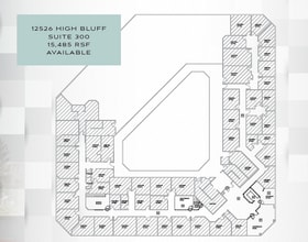 12520 High Bluff Dr, San Diego, CA à louer Plan d’étage- Image 1 de 1