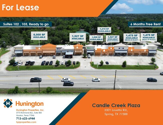 Plus de détails pour 3301 Louetta Rd, Spring, TX - Commerce de détail à louer