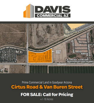 Plus de détails pour Citrus Rd and Van Buren, Goodyear, AZ - Terrain à vendre