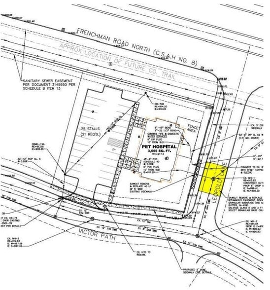 4644 Victor Path, Hugo, MN à vendre - Plan cadastral - Image 3 de 3