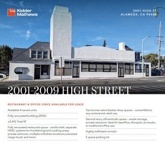 More details for 2001-2009 High St, Alameda, CA - Retail for Lease