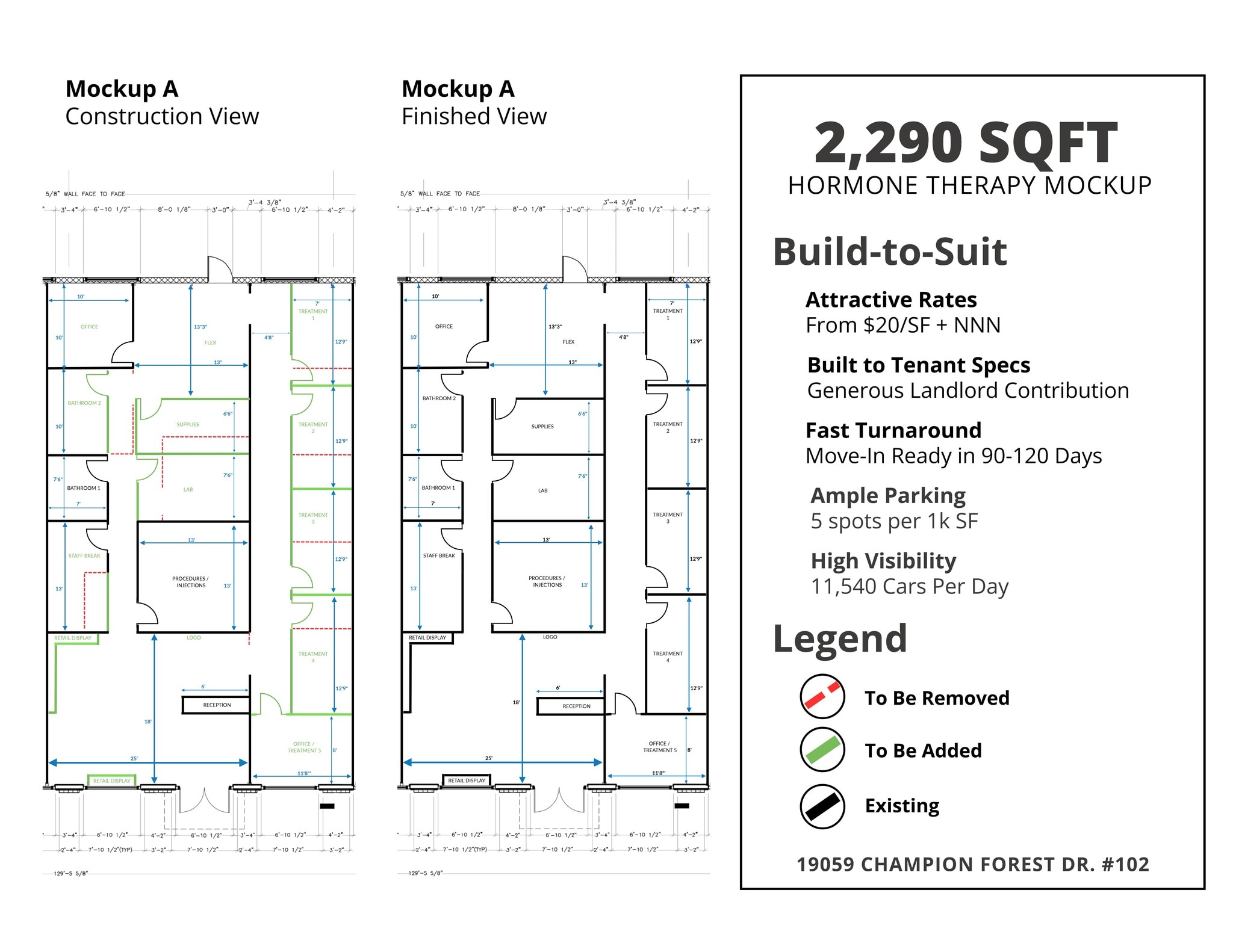 19059 Champion Forest Dr, Spring, TX à louer Plan de site- Image 1 de 10