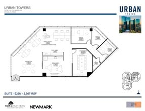 222 W Las Colinas Blvd, Irving, TX à louer Plan d’étage- Image 1 de 1