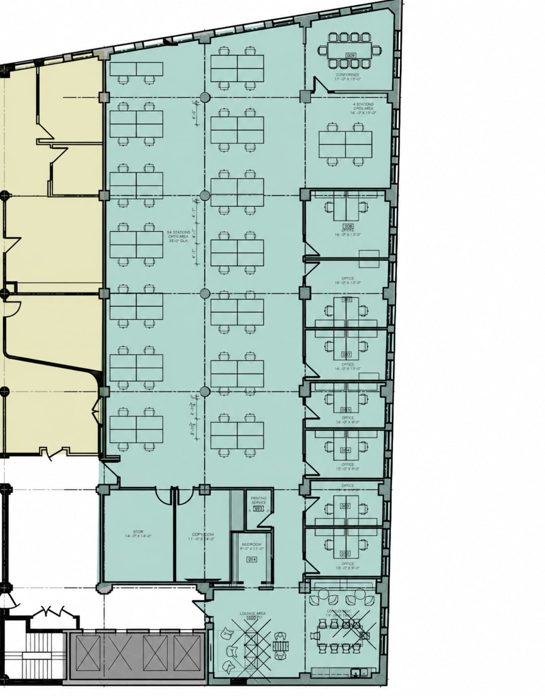 2050 Rue de Bleury, Montréal, QC for lease Floor Plan- Image 1 of 1