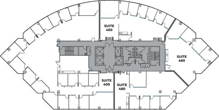 4660 La Jolla Village Dr, San Diego, CA à louer Plan d’étage- Image 1 de 1