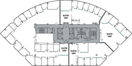 4660 La Jolla Village Dr, San Diego, CA à louer Plan d’étage- Image 1 de 1