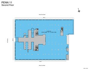 11 Penn Plz, New York, NY for lease Floor Plan- Image 1 of 2