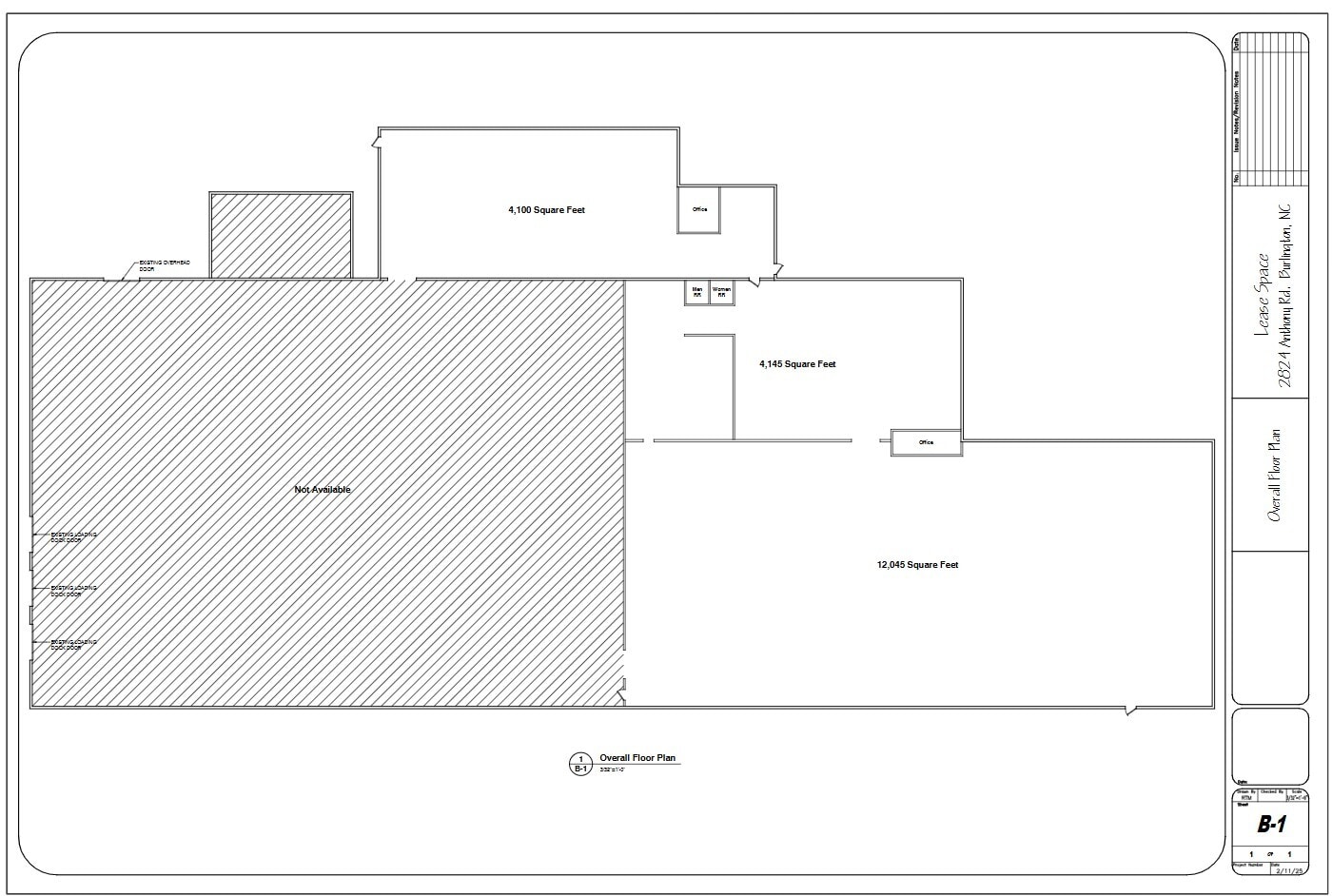 2824 Anthony Rd, Burlington, NC for lease Floor Plan- Image 1 of 1