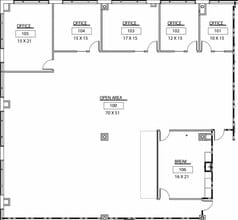 11175 Cicero Dr, Alpharetta, GA à louer Plan d’étage- Image 1 de 1