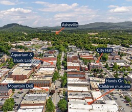 429 N Main St, Hendersonville, NC - Aérien  Vue de la carte