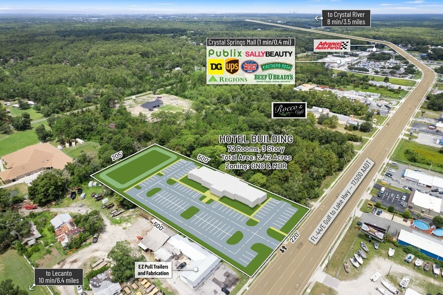 8929 E Gulf To Lake Hwy, Inverness, FL for sale - Building Photo - Image 2 of 49