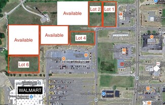 Plus de détails pour 04 Lot 6 Walmart Drive, Booneville, MS - Terrain à vendre