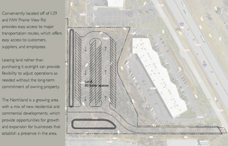 Plus de détails pour 10200 NW Prairie View Rd, Kansas City, MO - Terrain à louer