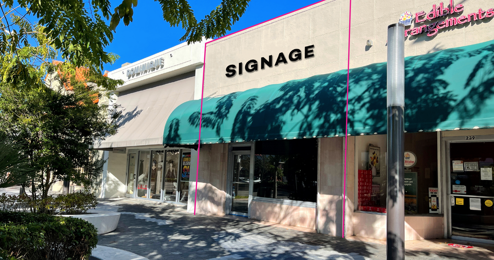 237-241 Miracle Mile, Miami, FL for lease - Primary Photo - Image 1 of 14