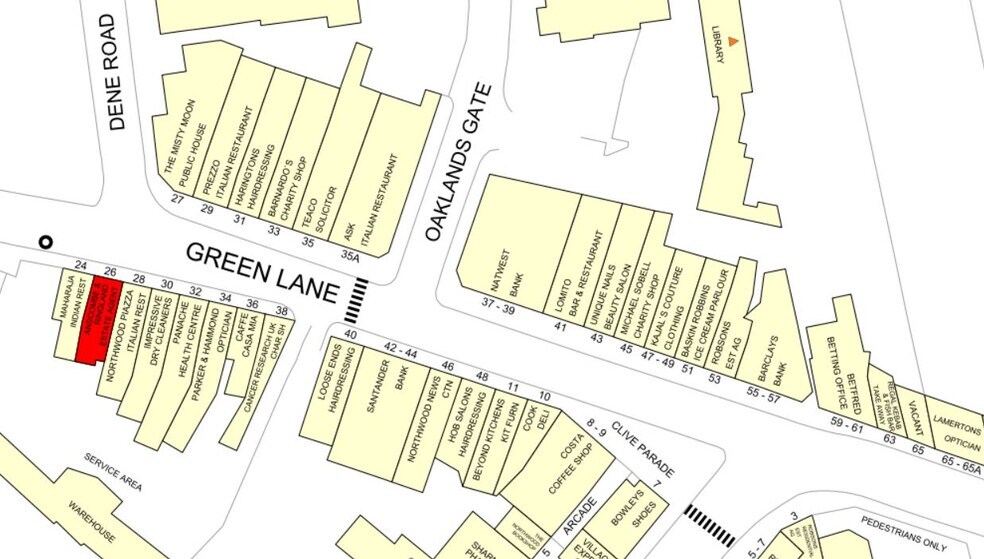 26 Green Ln, Northwood à louer - Photo du bâtiment - Image 2 de 4