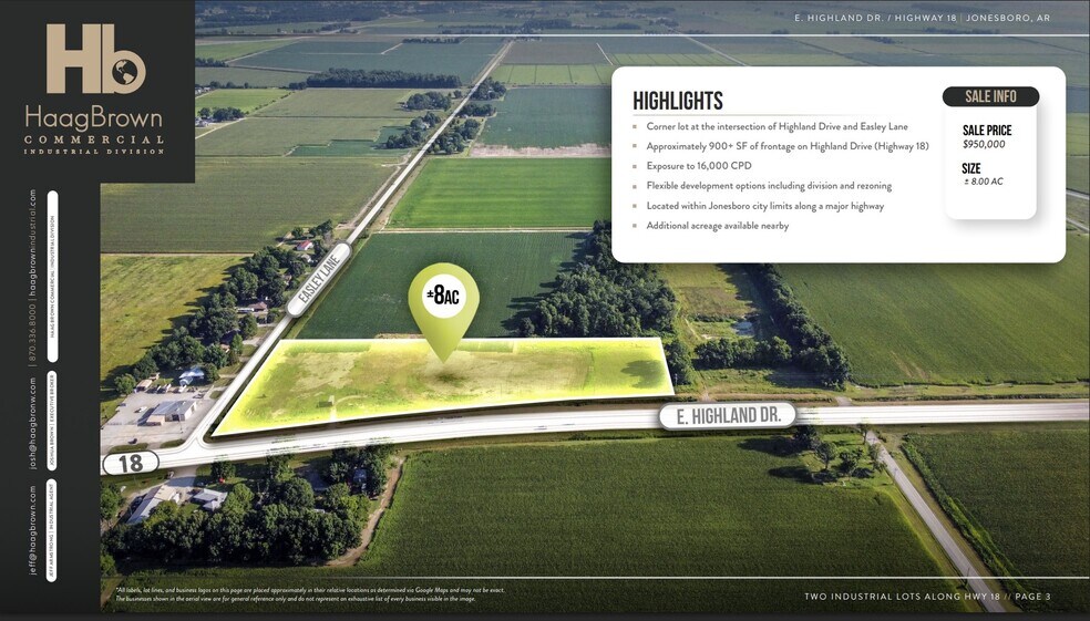 6914 Highland Drive, Jonesboro, AR à vendre - Photo du bâtiment - Image 3 de 6