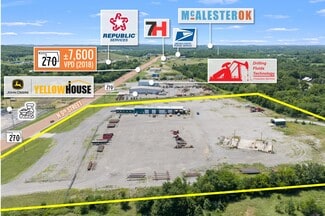 Plus de détails pour 104 N 9th St, Alderson, OK - Industriel à vendre