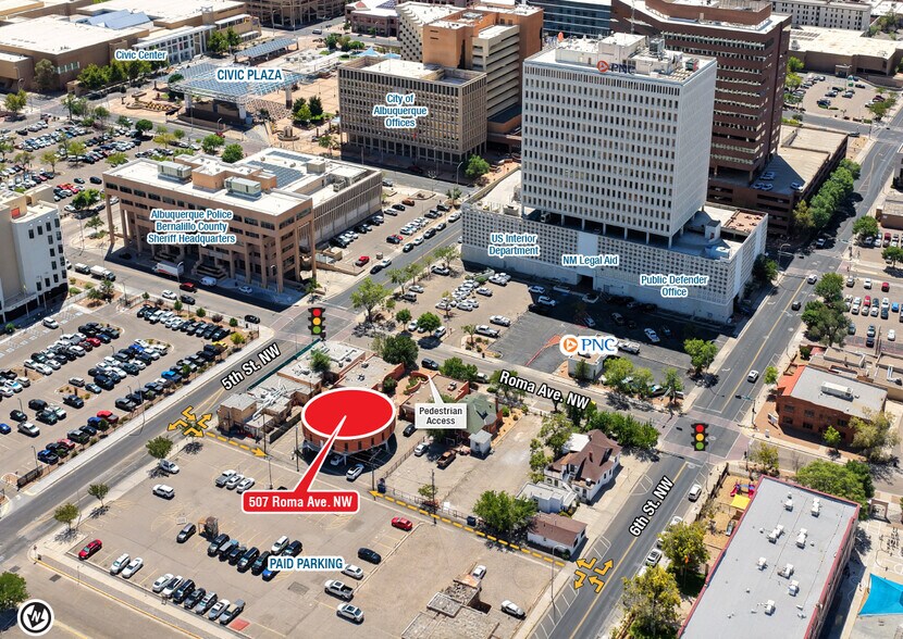 507 Roma Ave NW, Albuquerque, NM à vendre - Photo du bâtiment - Image 2 de 11