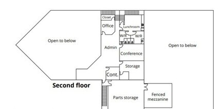 17920 100 Ave NW, Edmonton, AB à louer Plan d’étage- Image 1 de 2