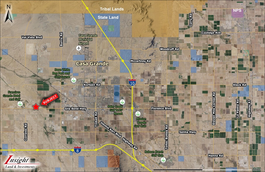 Gila Bend, Casa Grande, AZ for sale - Aerial - Image 3 of 3