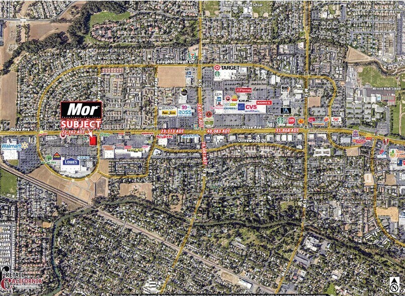 1720 W Olive Ave, Merced, CA à vendre - Photo du bâtiment - Image 3 de 3