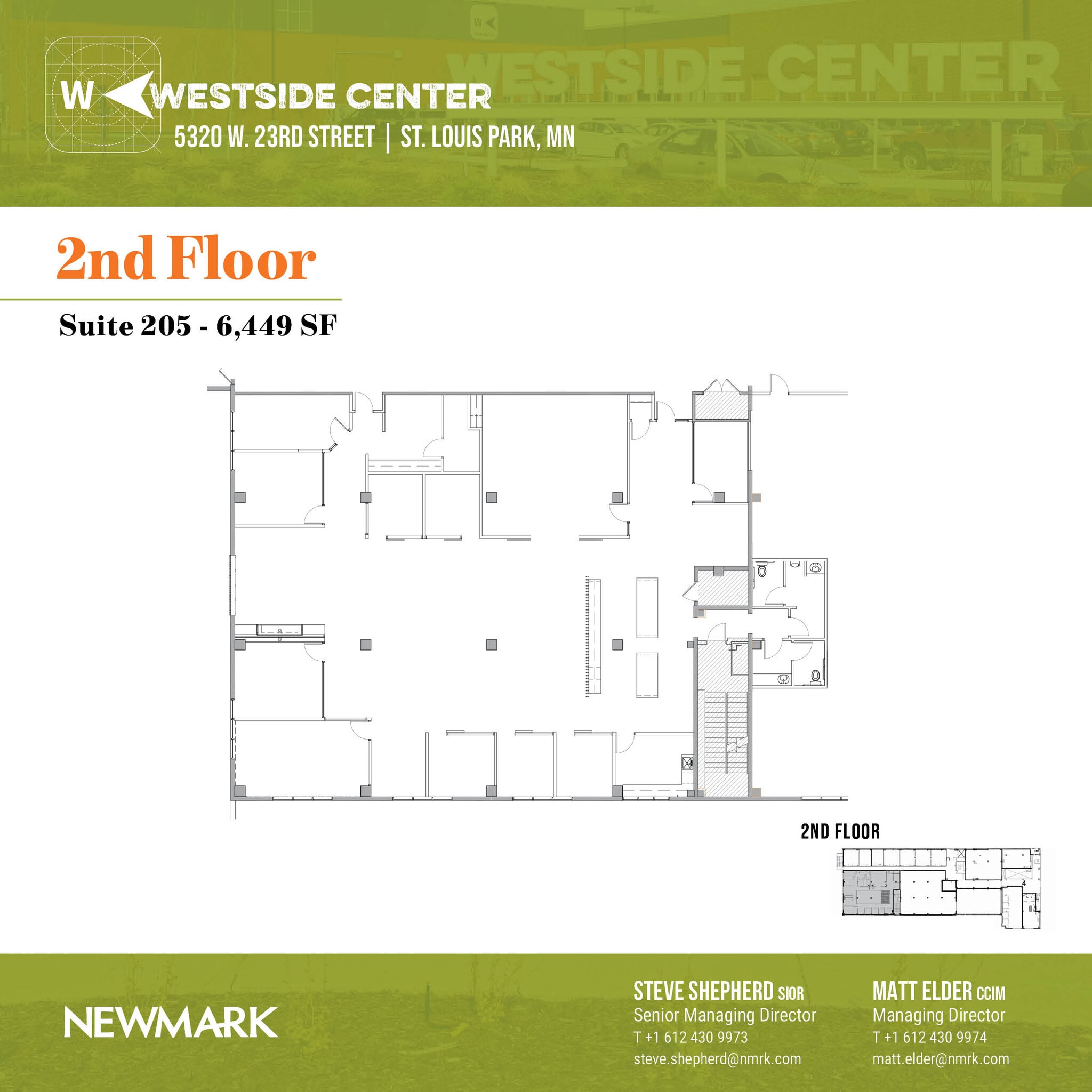 5320 W 23rd St, Saint Louis Park, MN à louer Plan d’étage- Image 1 de 1