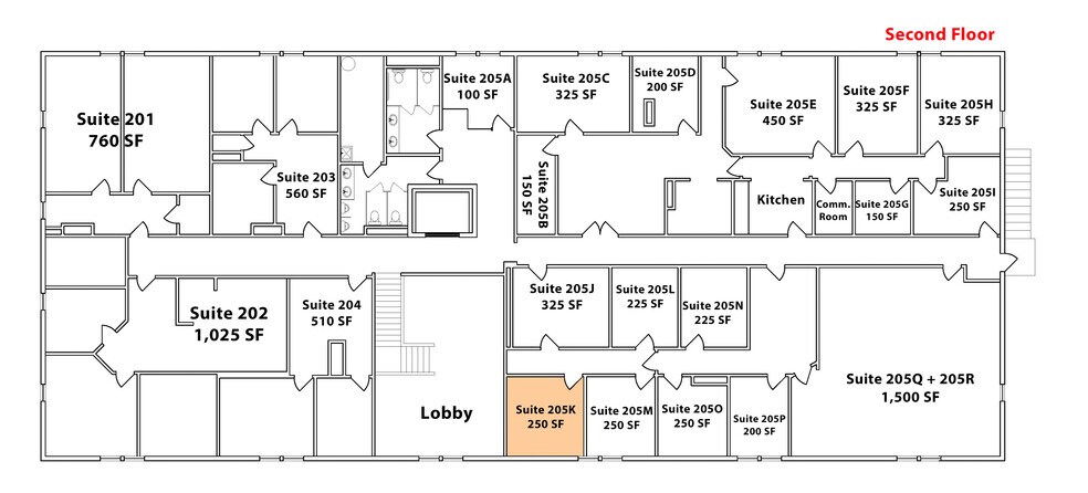 1330 San Pedro Blvd NE, Albuquerque, NM à louer - Plan d’étage - Image 3 de 8