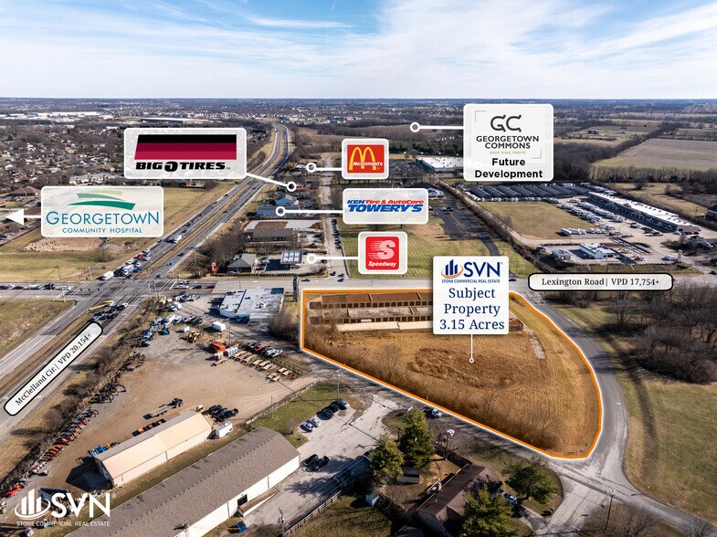 1273 Lexington Rd, Georgetown, KY à louer - Photo du bâtiment - Image 3 de 9