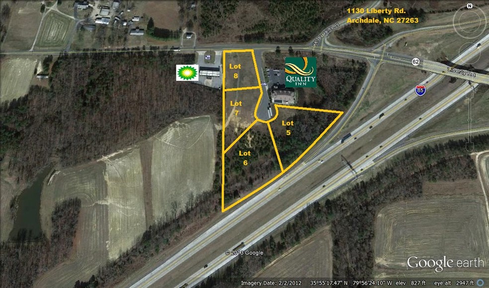 1130 Liberty Rd, Archdale, NC à vendre - Plan cadastral - Image 3 de 3