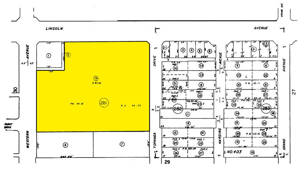 3150-3170 W Lincoln Ave, Anaheim, CA à louer - Plan cadastral - Image 2 de 38