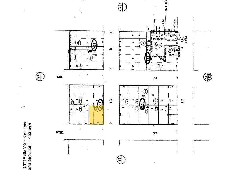 666 16th, San Diego, CA à vendre - Plan cadastral - Image 3 de 3