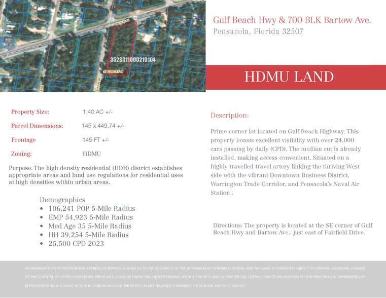 700 Bartow Ave, Pensacola, FL à vendre - Photo du bâtiment - Image 2 de 5