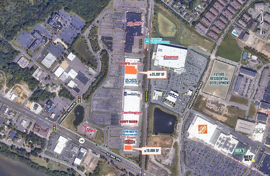 2230-2240 Marlton Pike W, Cherry Hill, NJ à louer - Aérien - Image 2 de 13