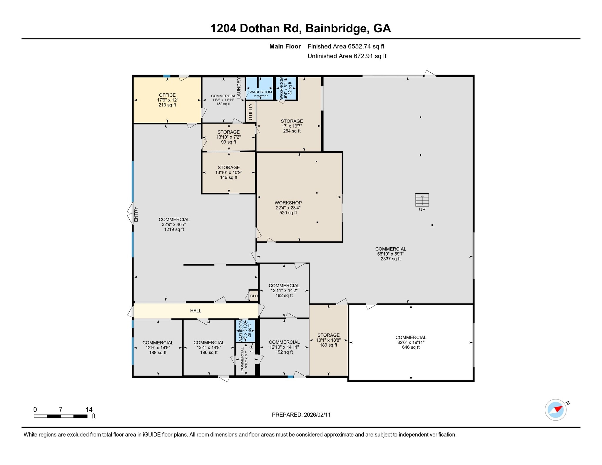 1204 Dothan Rd, Bainbridge, GA for sale Floor Plan- Image 1 of 1