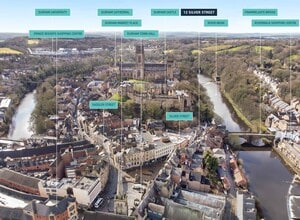 12 Silver St, Durham, DUR - Aerial  map view