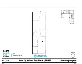 675 Ponce de Leon Ave NE, Atlanta, GA à louer Plan d’étage- Image 1 de 1