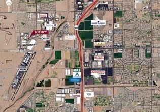 7280 N Glen Harbor Blvd, Glendale, AZ - Aérien  Vue de la carte