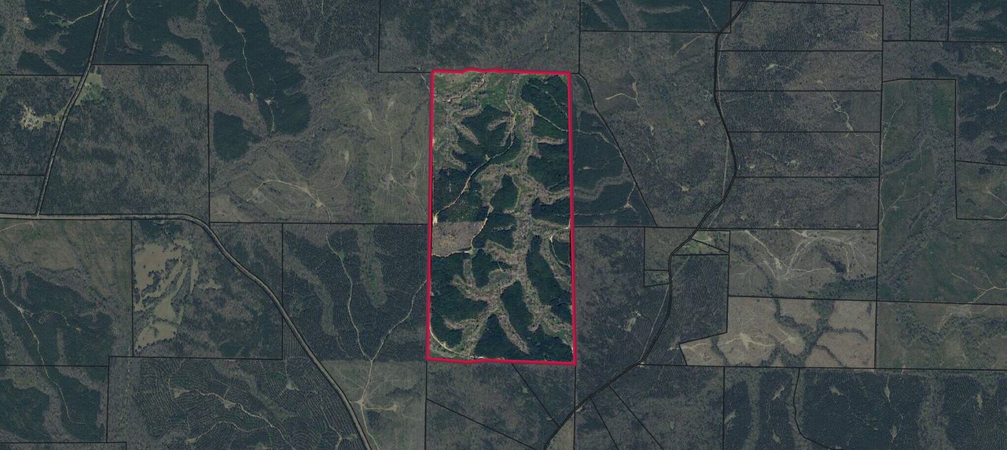 Talbot County Tract 32006A, Talbotton, GA à vendre Aérien- Image 1 de 3