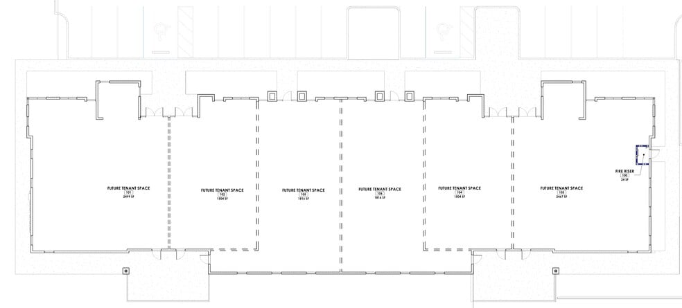 3130 US Highway 1, Saint Augustine, FL for lease - Floor Plan - Image 2 of 5
