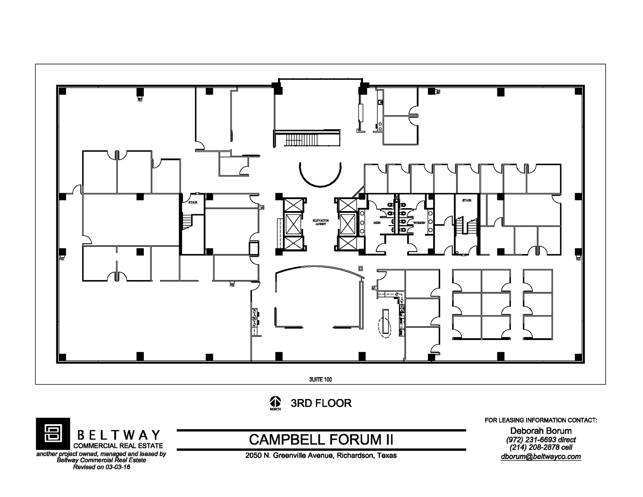 2050 N Greenville Ave, Richardson, TX à vendre Plan d  tage- Image 1 de 1