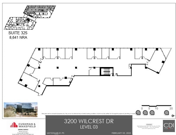 3200 Wilcrest Dr, Houston, TX for lease Floor Plan- Image 1 of 1
