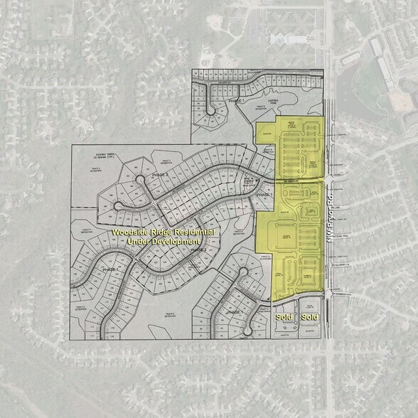 NW Pryor Rd NW O'Brien Rd, Lee's Summit, MO à vendre - Plan de site - Image 2 de 2
