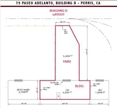 75 Paseo Adelanto, Perris, CA for lease Floor Plan- Image 1 of 2