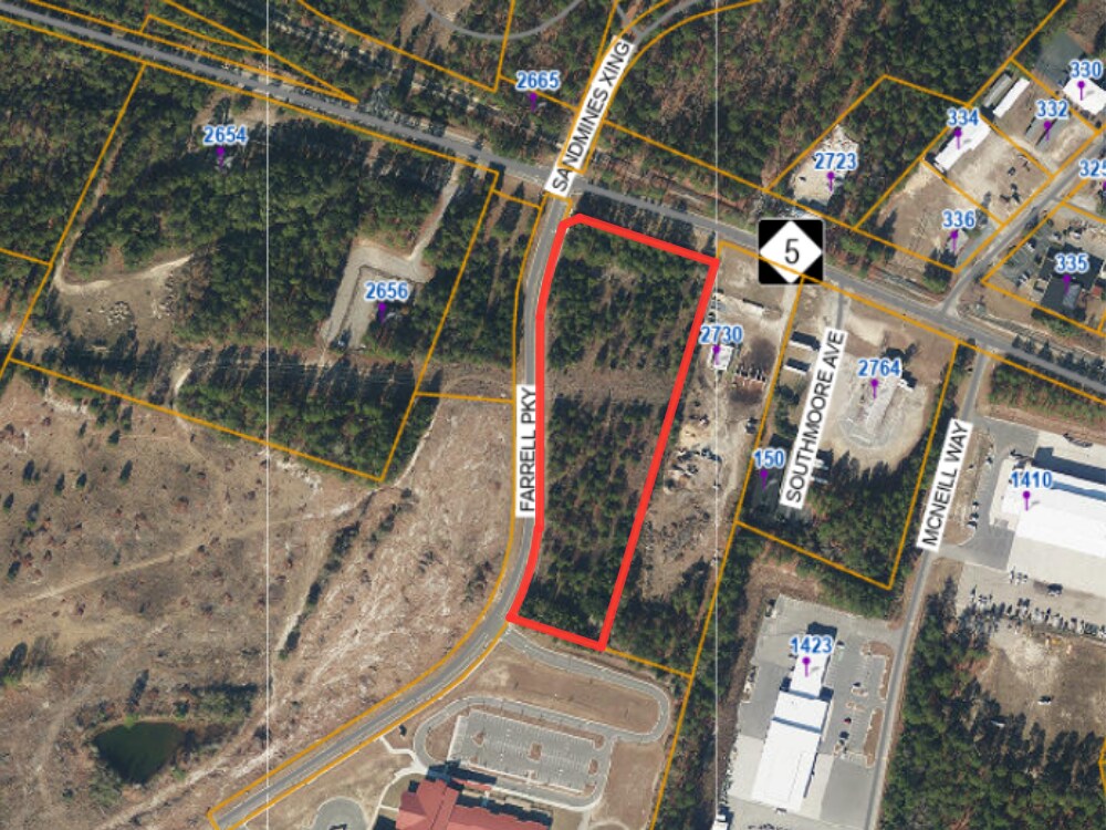 00 Farrell Pky, Aberdeen, NC à vendre Aérien- Image 1 de 2
