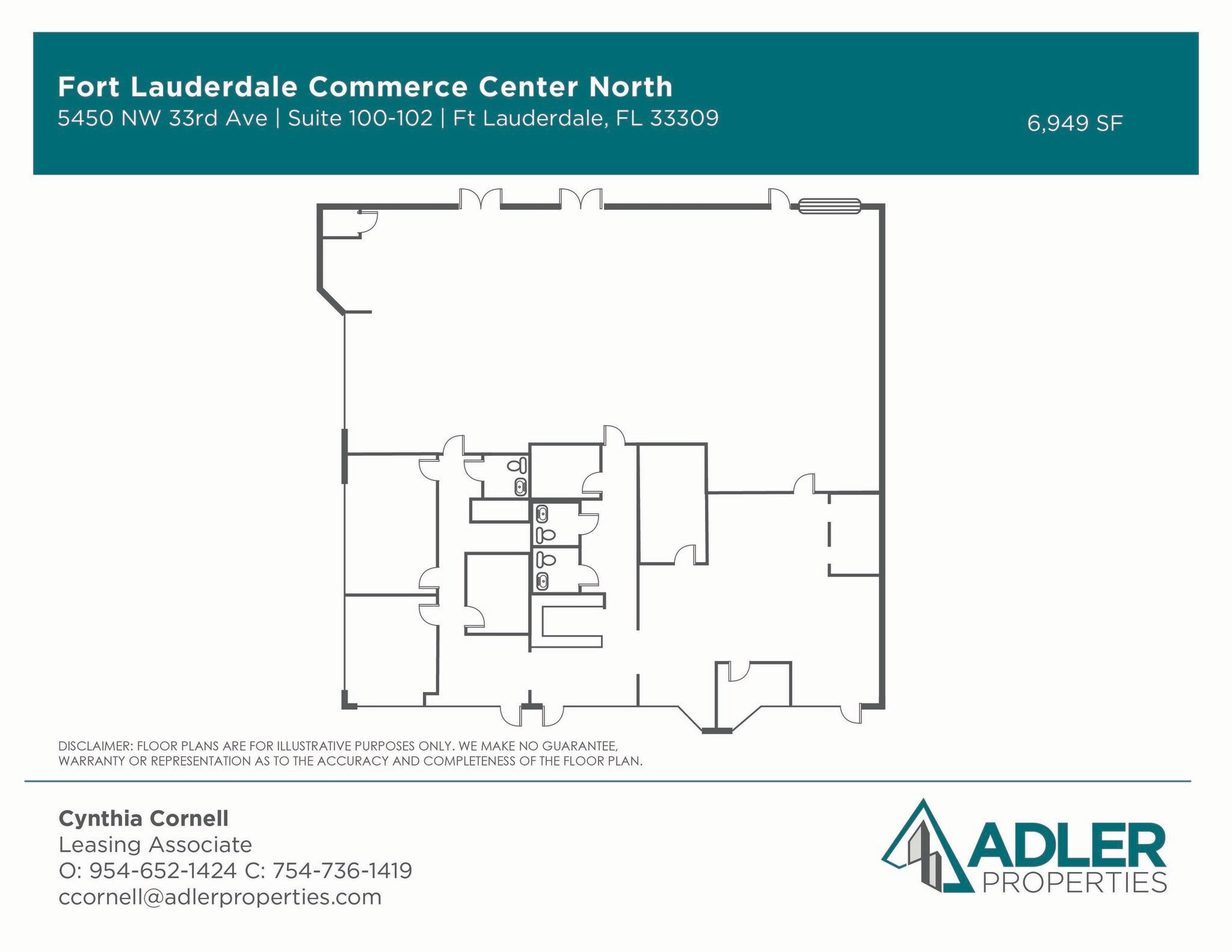 5440 NW 33rd Ave, Fort Lauderdale, FL for lease Floor Plan- Image 1 of 32
