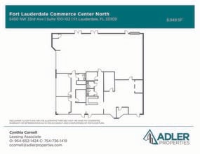 5440 NW 33rd Ave, Fort Lauderdale, FL for lease Floor Plan- Image 1 of 32