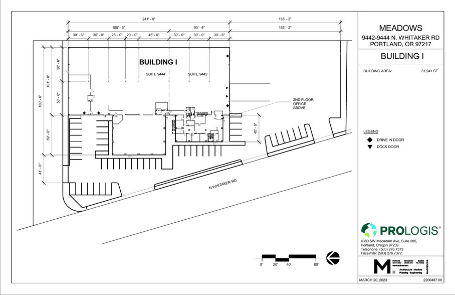 9444 N Whitaker Rd, Portland, OR à louer - Plan de site - Image 3 de 4