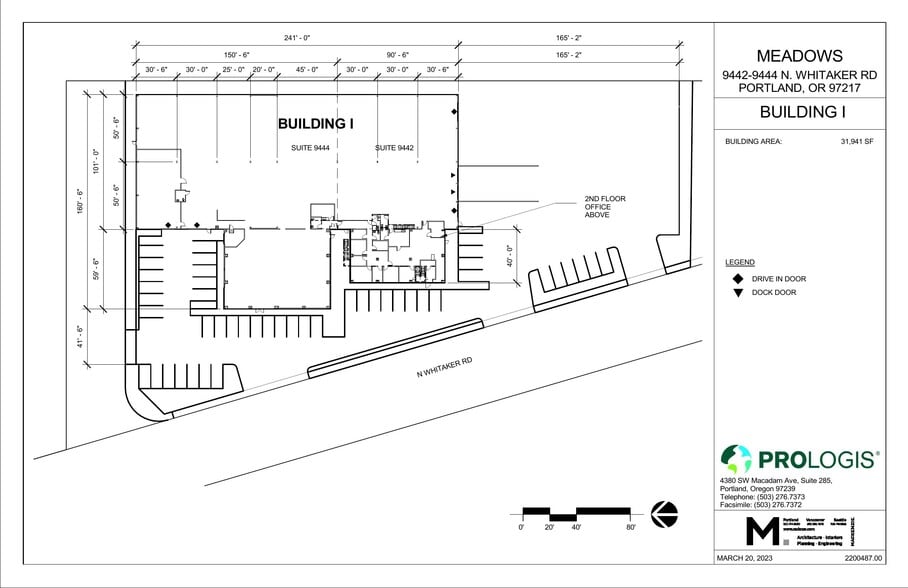 9444 N Whitaker Rd, Portland, OR for lease - Site Plan - Image 3 of 4