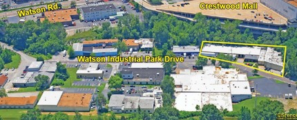 9380 Watson Industrial Park, Crestwood, MO - Aerial  map view