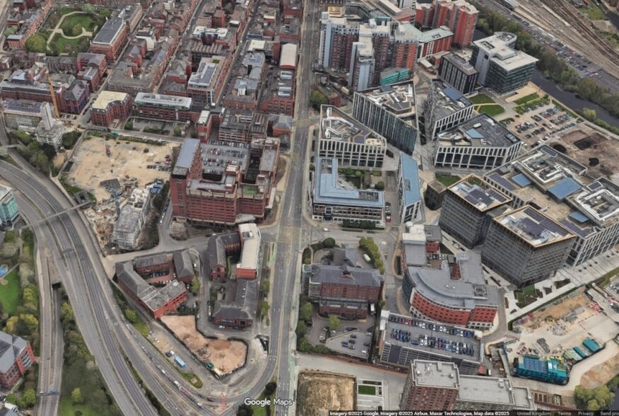 1A Wellington Pl, Leeds for lease - Aerial - Image 3 of 5